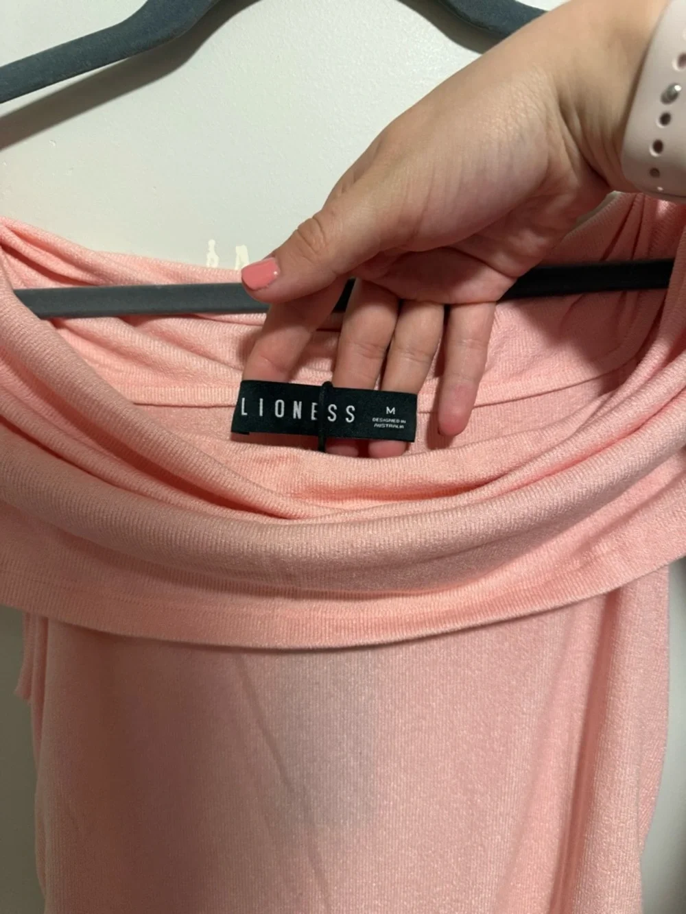 LIONESS x REVOLVE Field Of Dreams Maxi in Rose Quartz M NWT $109 - Picture 5 of 9